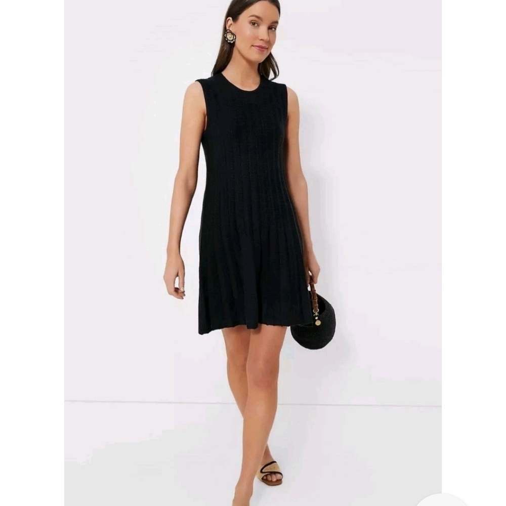Pomander Place Adi Knit Sleeveless Mini Dress In Black Size Xs